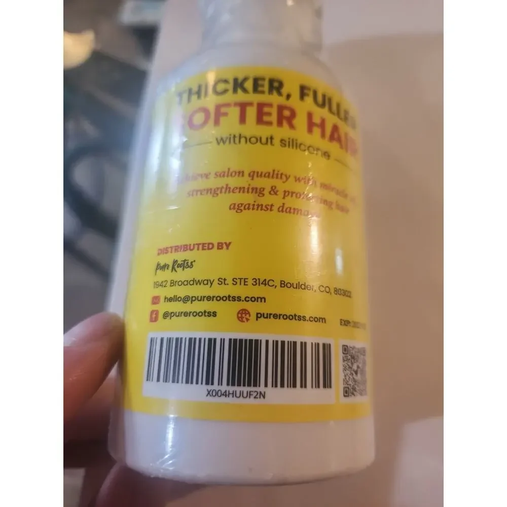 Pure Roots Batana Oil For Hair Growth Shampoo - Silicone & Sulfate Free 12/2027